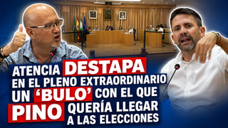 Atencia destapa en el pleno extraordinario un 'bulo' con el que José Pino quería llegar a las elecciones