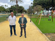 Inauguran una gran parque en Torre del Mar con recinto exclusivo para mascotas