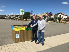 El Consorcio de Residuos instala puntos de recogida en 11 playas de Vélez