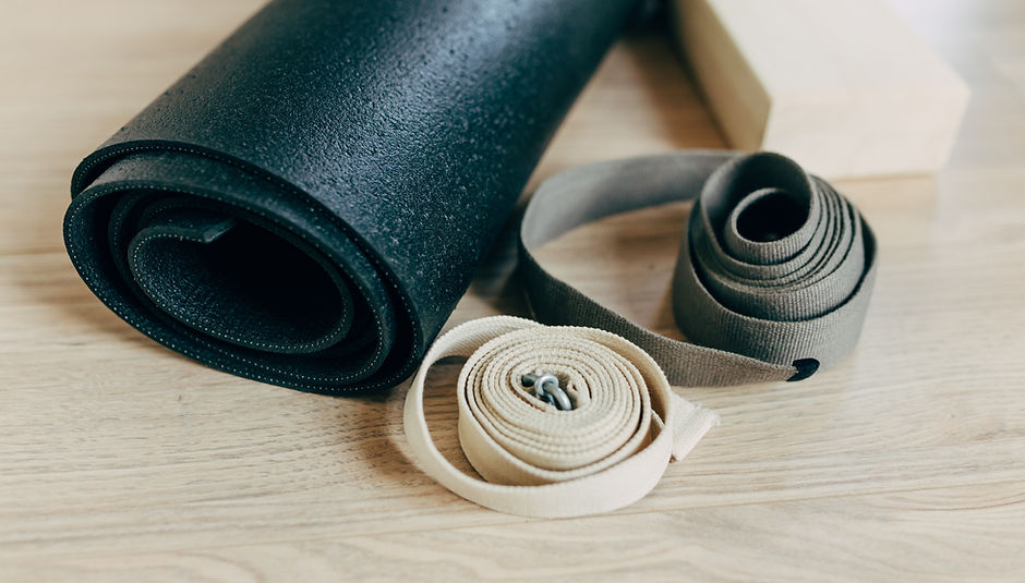 Yoga Mat and Straps