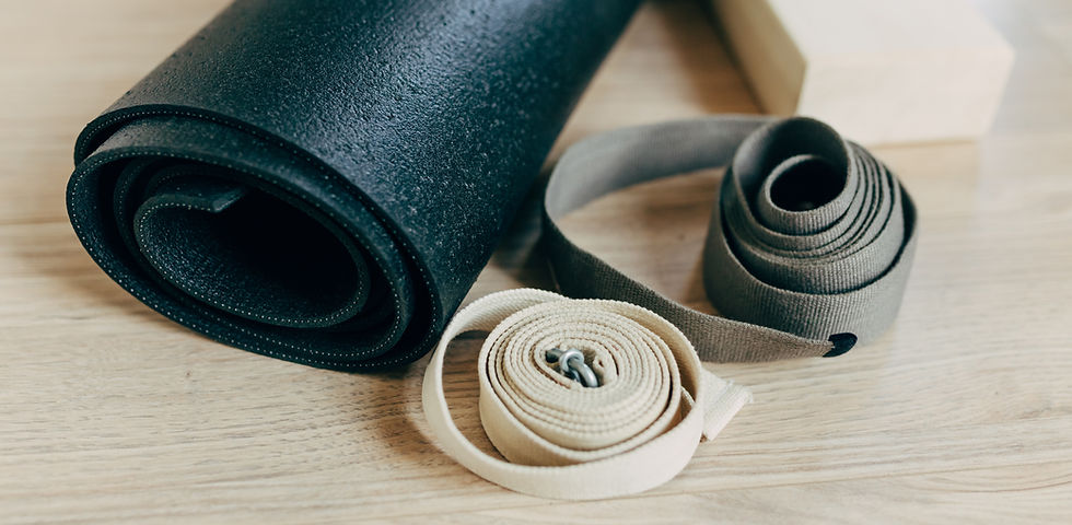 Yoga Mat and Straps