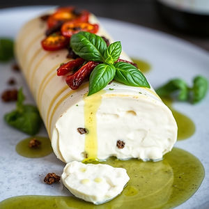 Savory Garlic, Herb & Sun-Dried Tomato Chèvre