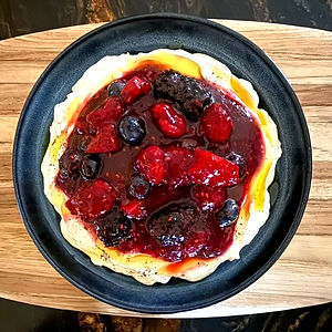 Labneh with Berries