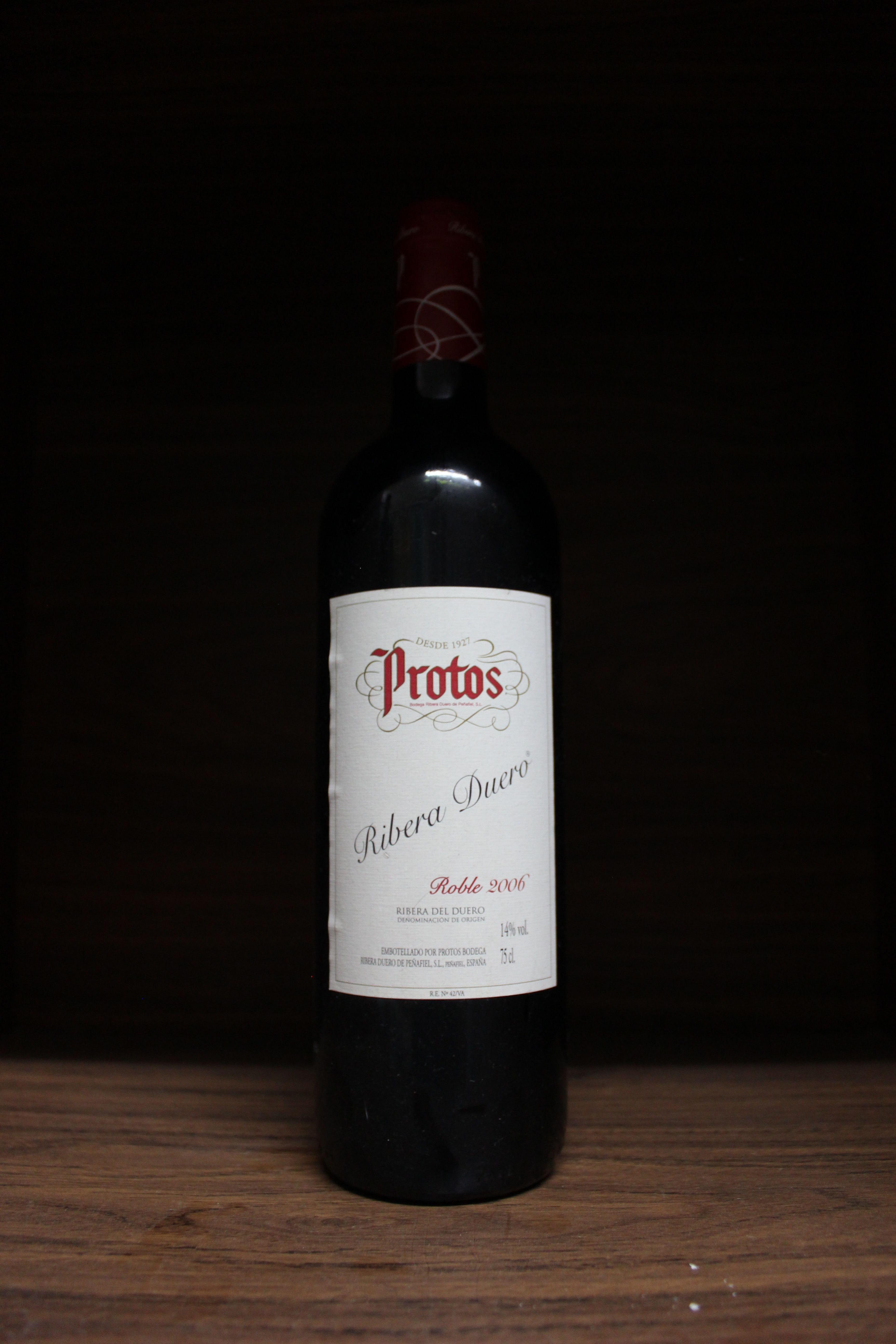 Protos,Ribera Duero, 2006,Tinto, 75cl, 14%vol, origen