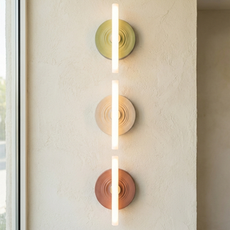 VELVART Echo Collection Table side ripple design lamp light