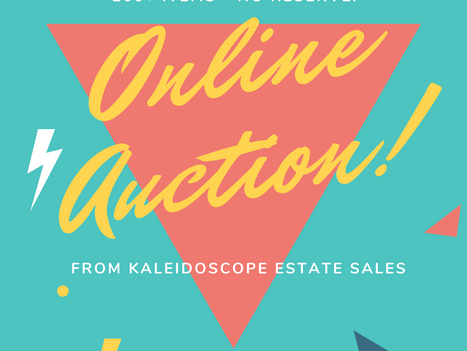 New Online Estate Sale - May 2020