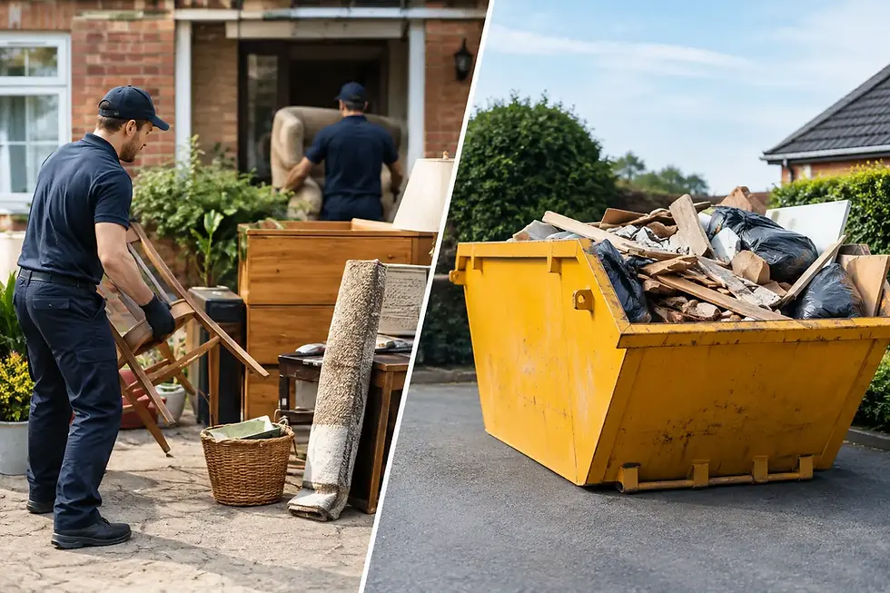 House Clearance vs Skip Hire: Which Works?