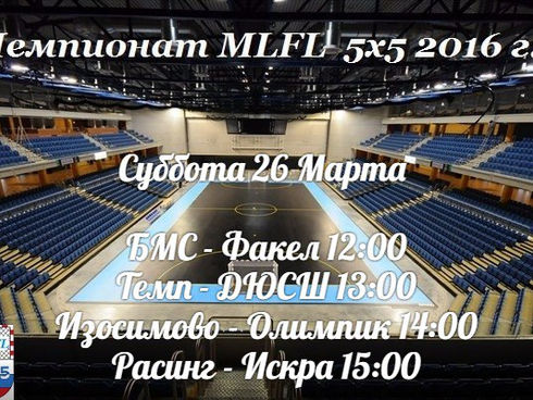 Чемпионат MLFL по мини-футболу 5х5 2016 г.