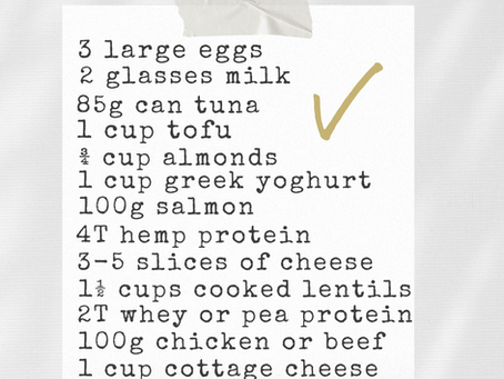 20g protein servings