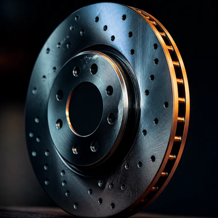 3D render of a brake disc