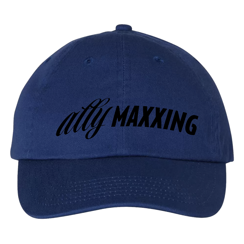 Thumbnail: allyMAXXING Dad Hat