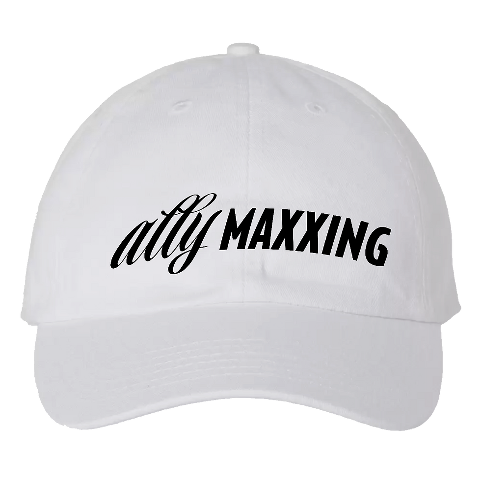 Thumbnail: allyMAXXING Dad Hat