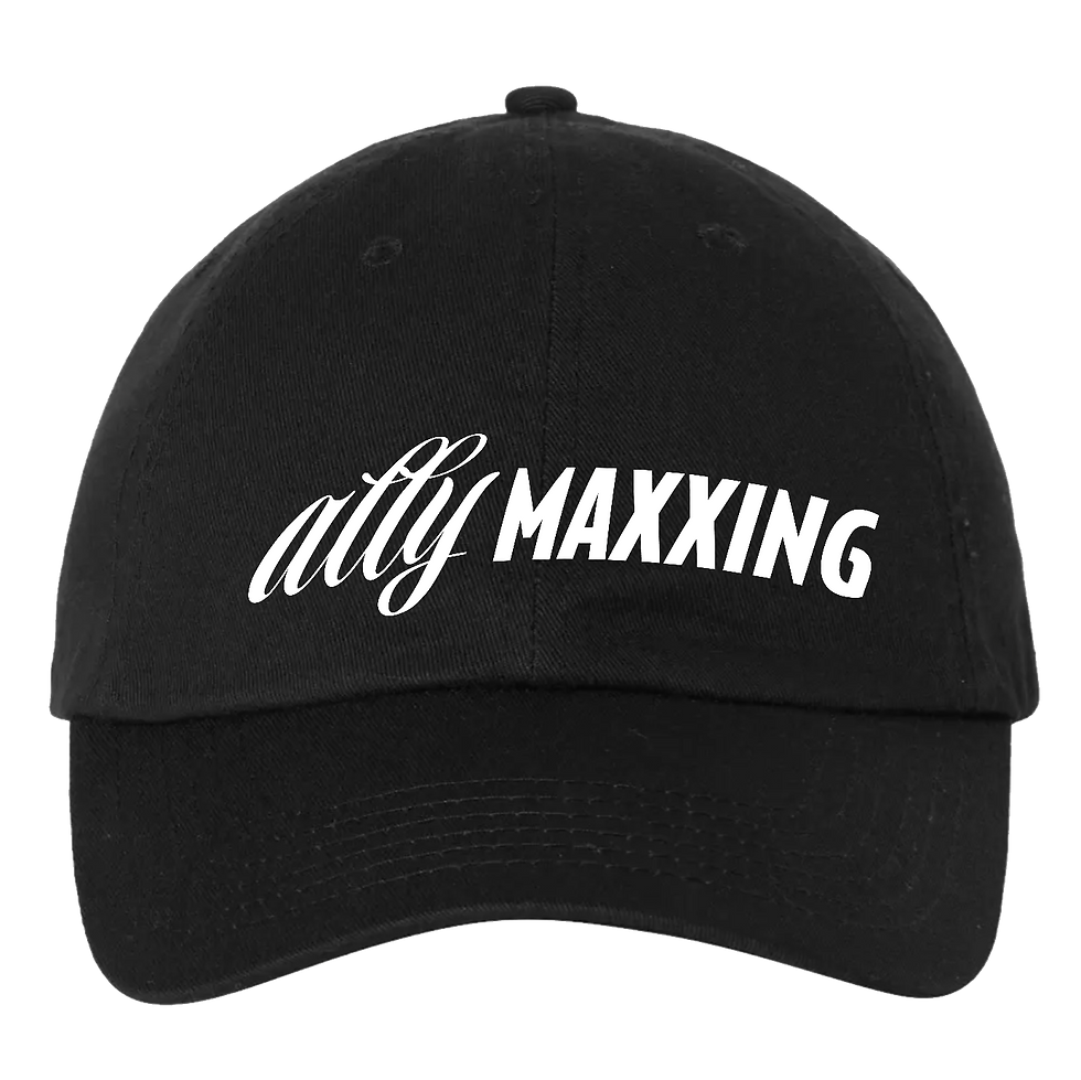 Thumbnail: allyMAXXING Dad Hat