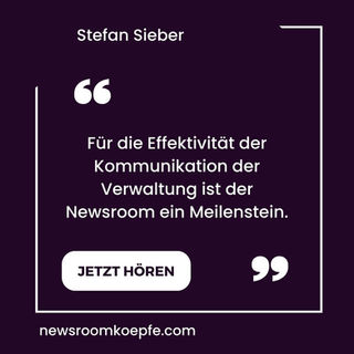 Stefan Sieber Podcast Newsroom Köpfe