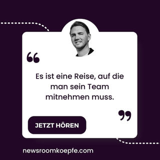 Flo Reusch Podcast Newsroom Köpfe 