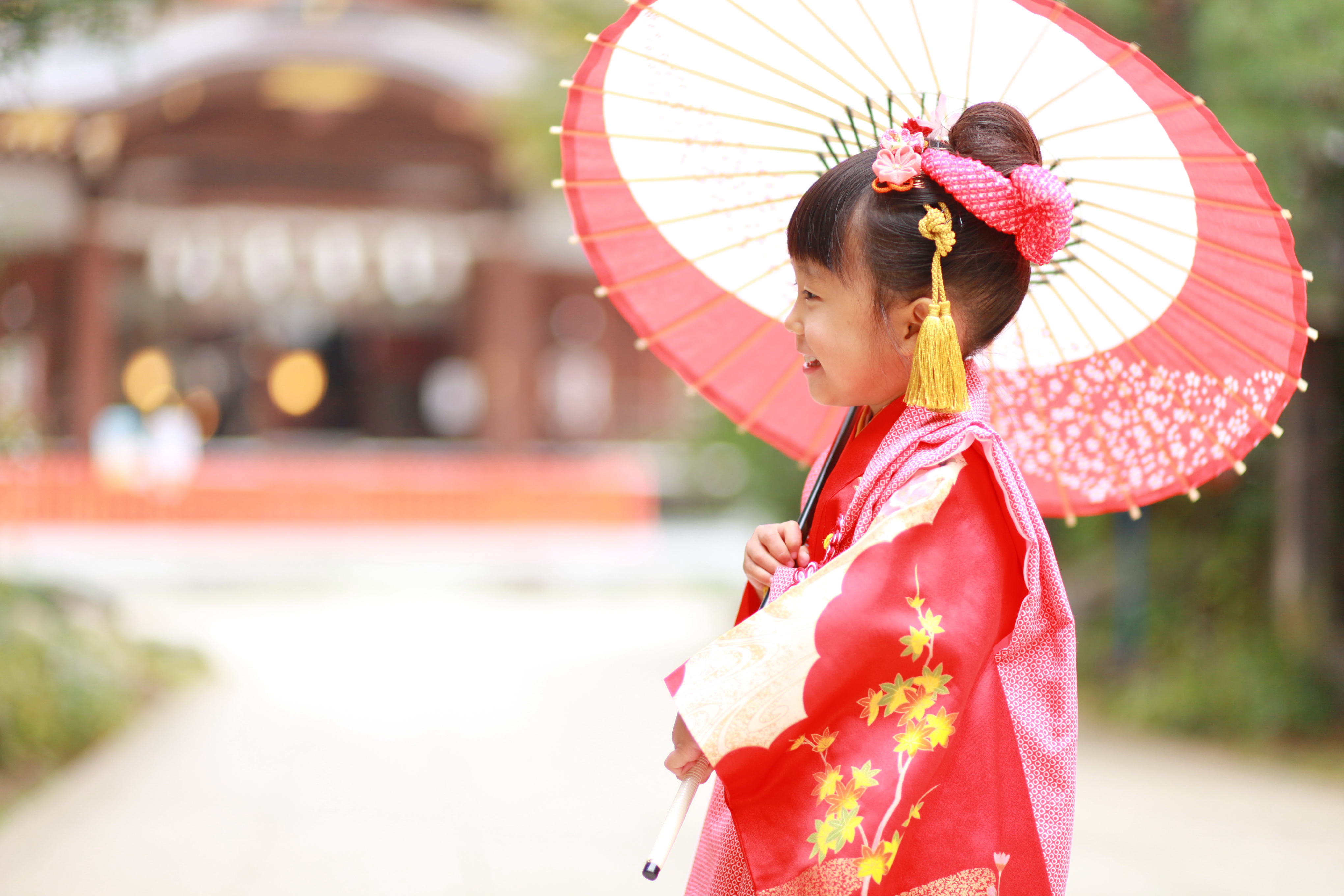 七五三神社ロケーション撮影