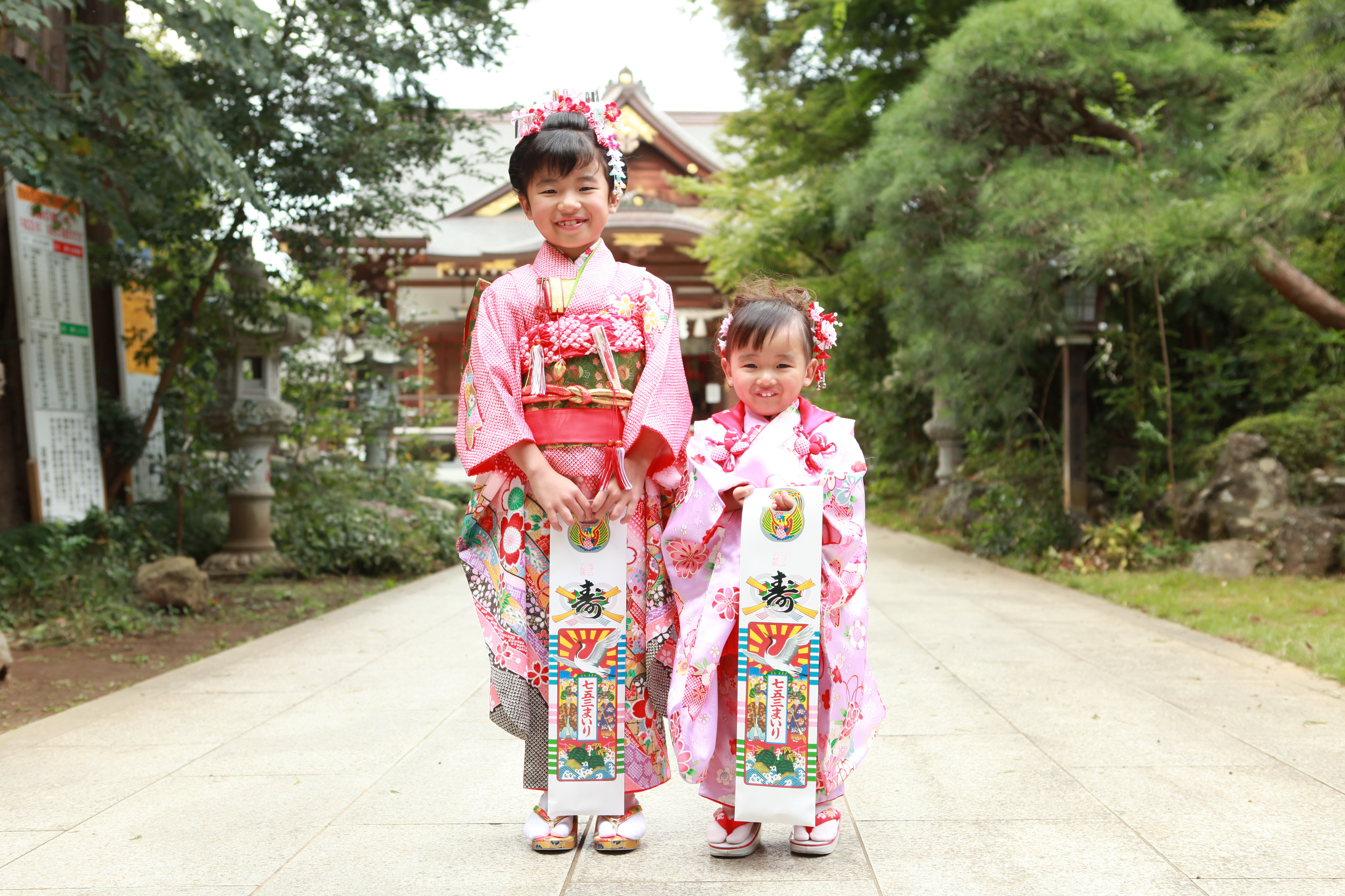 七五三神社ロケーション撮影