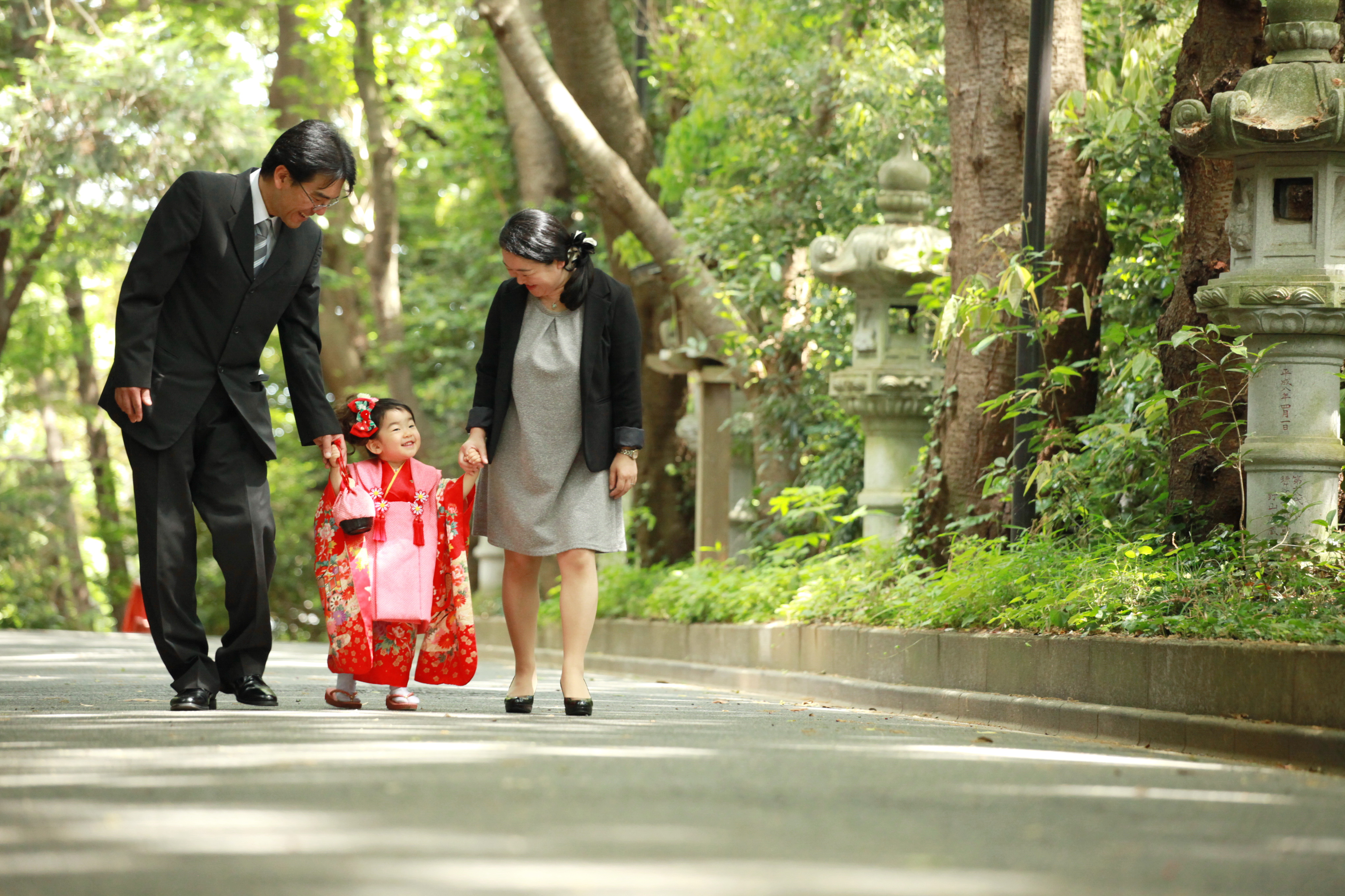 七五三神社ロケーション撮影