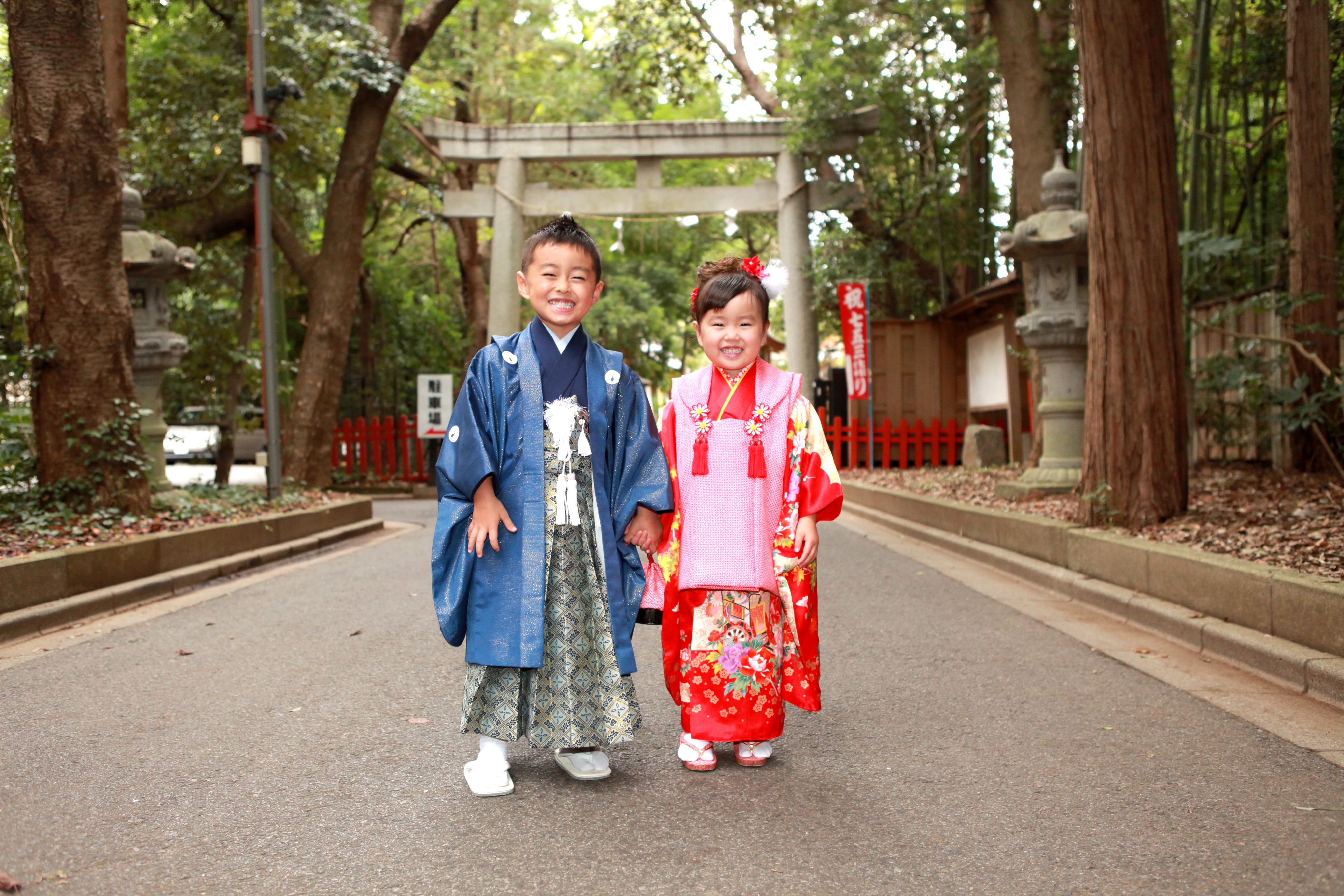 七五三神社ロケーション撮影