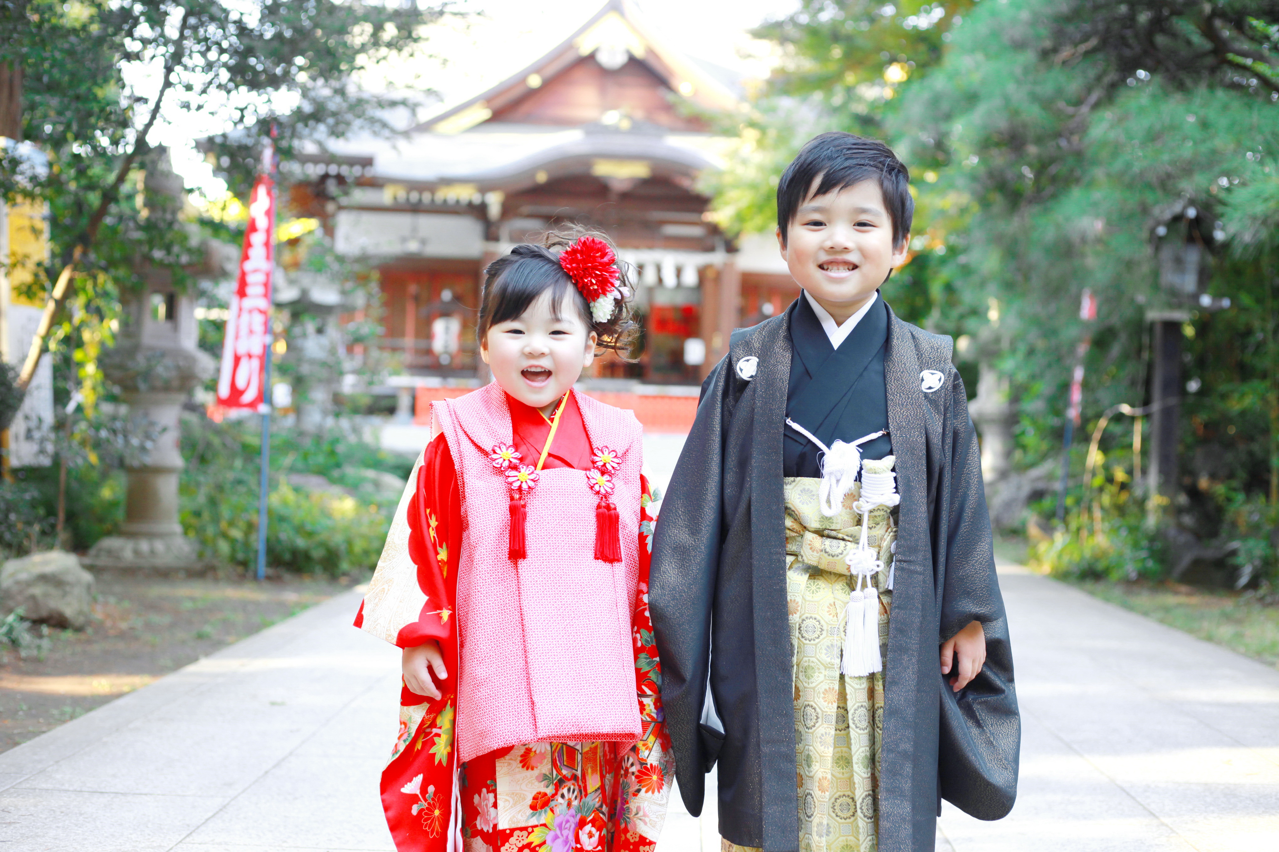 七五三神社ロケーション撮影