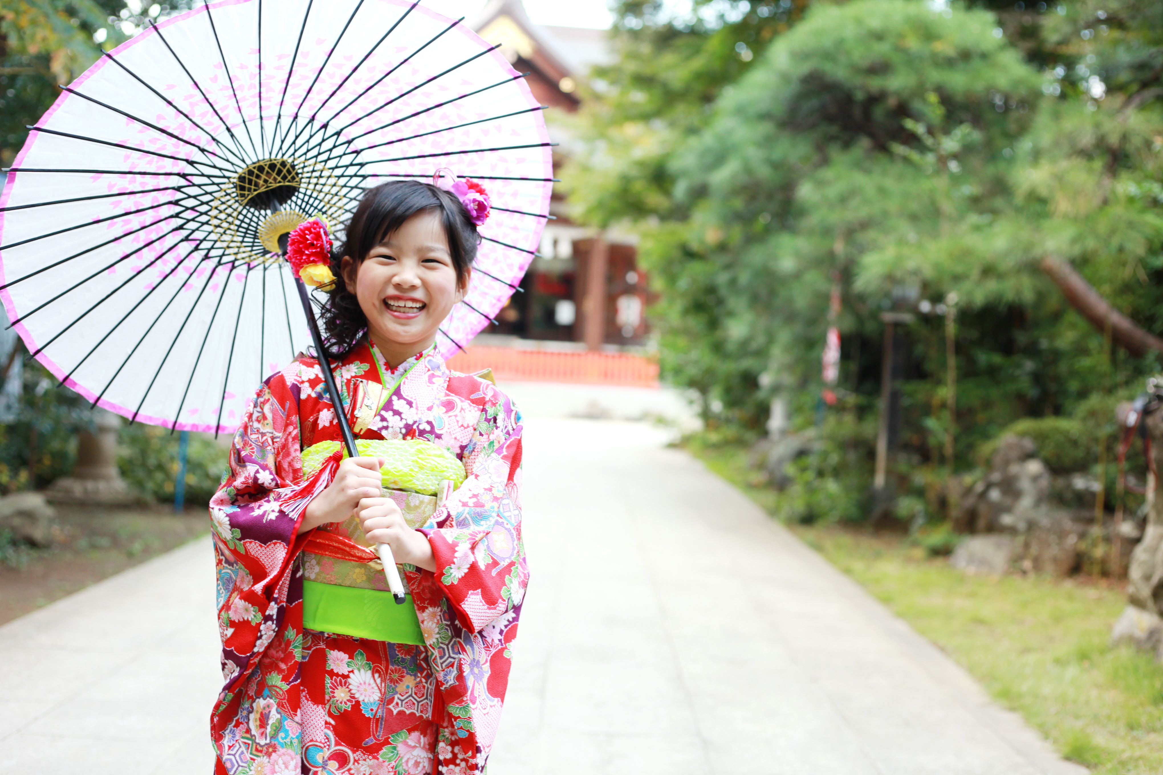 七五三神社ロケーション撮影