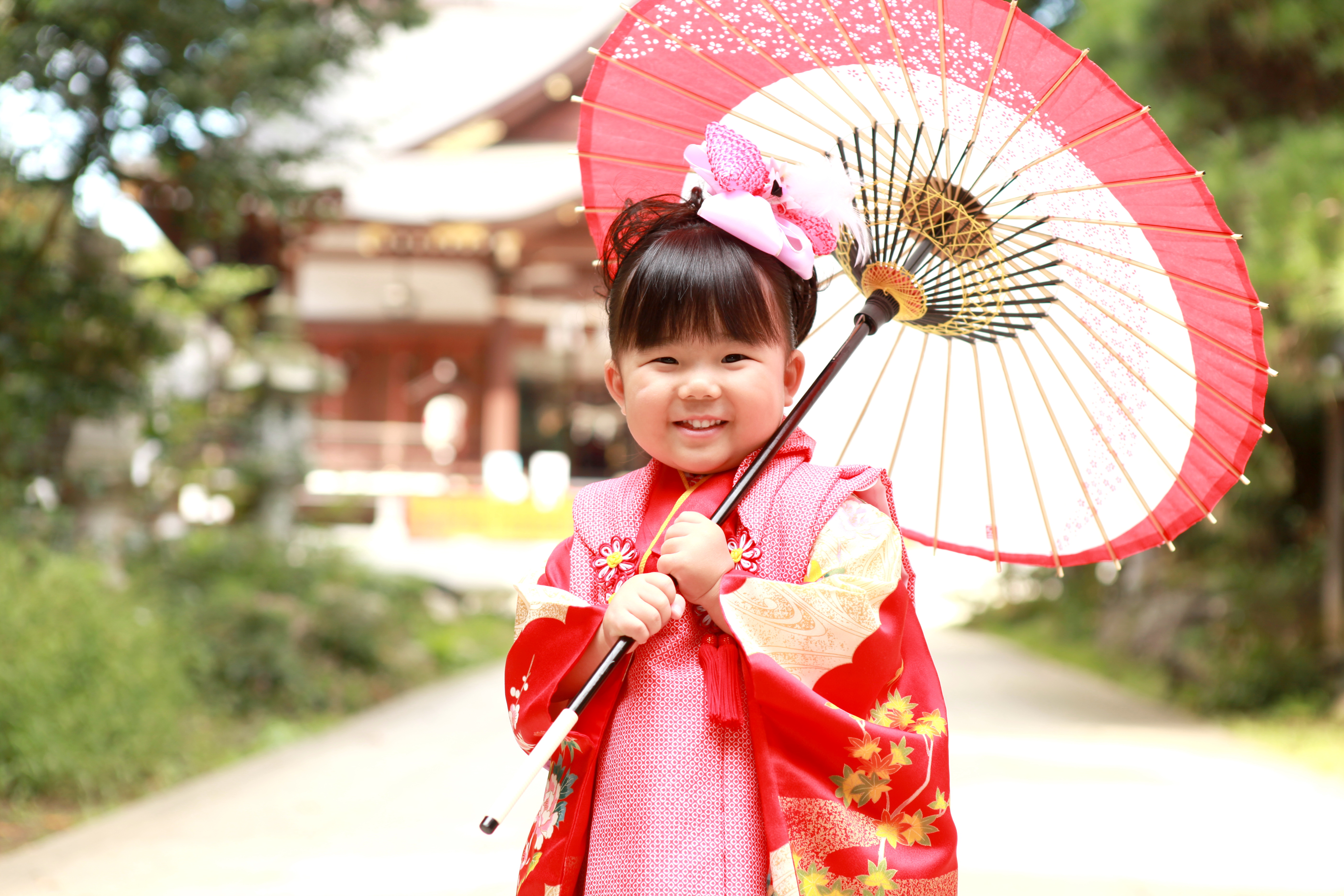 七五三神社ロケーション撮影