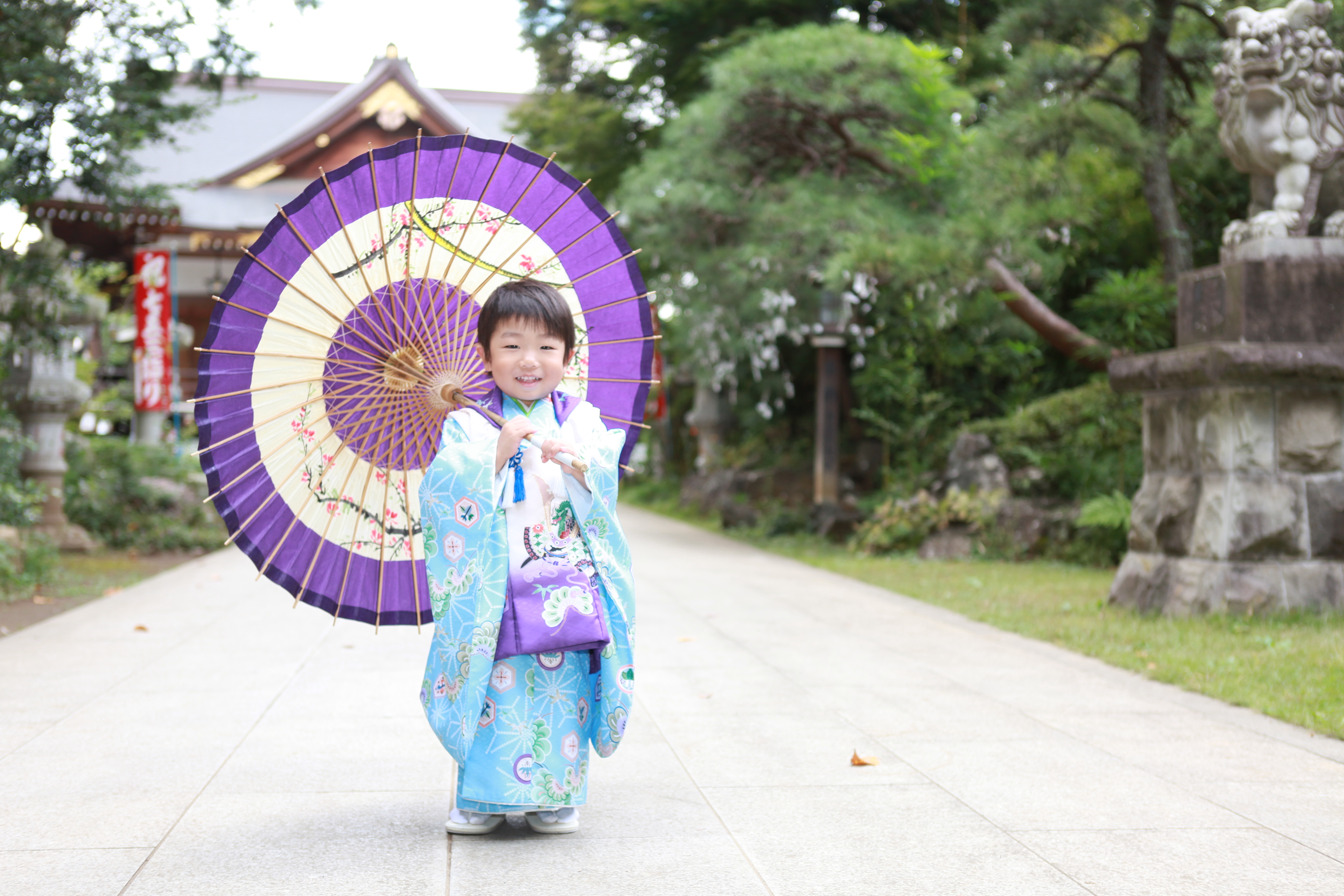七五三神社ロケーション撮影
