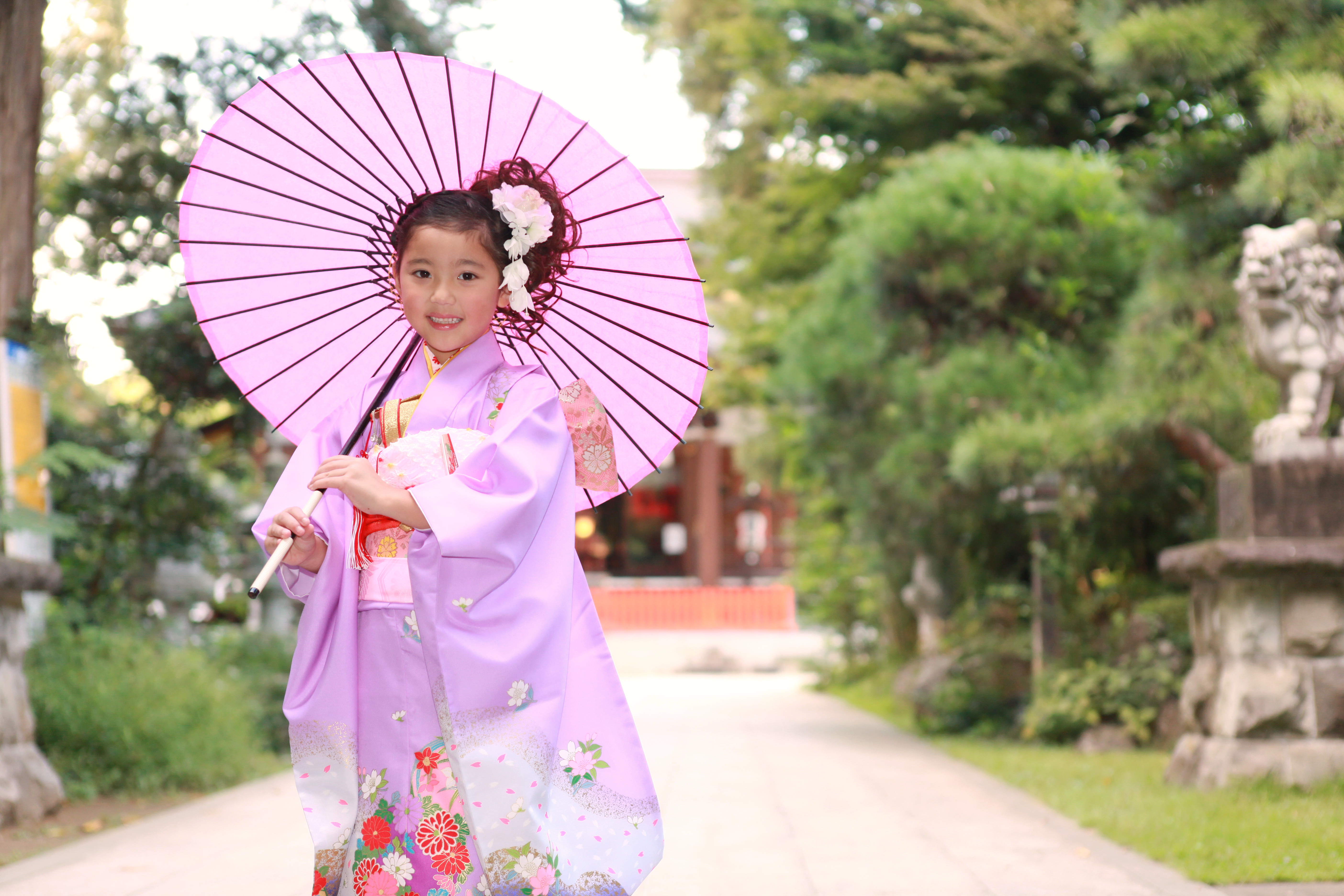 七五三神社ロケーション撮影