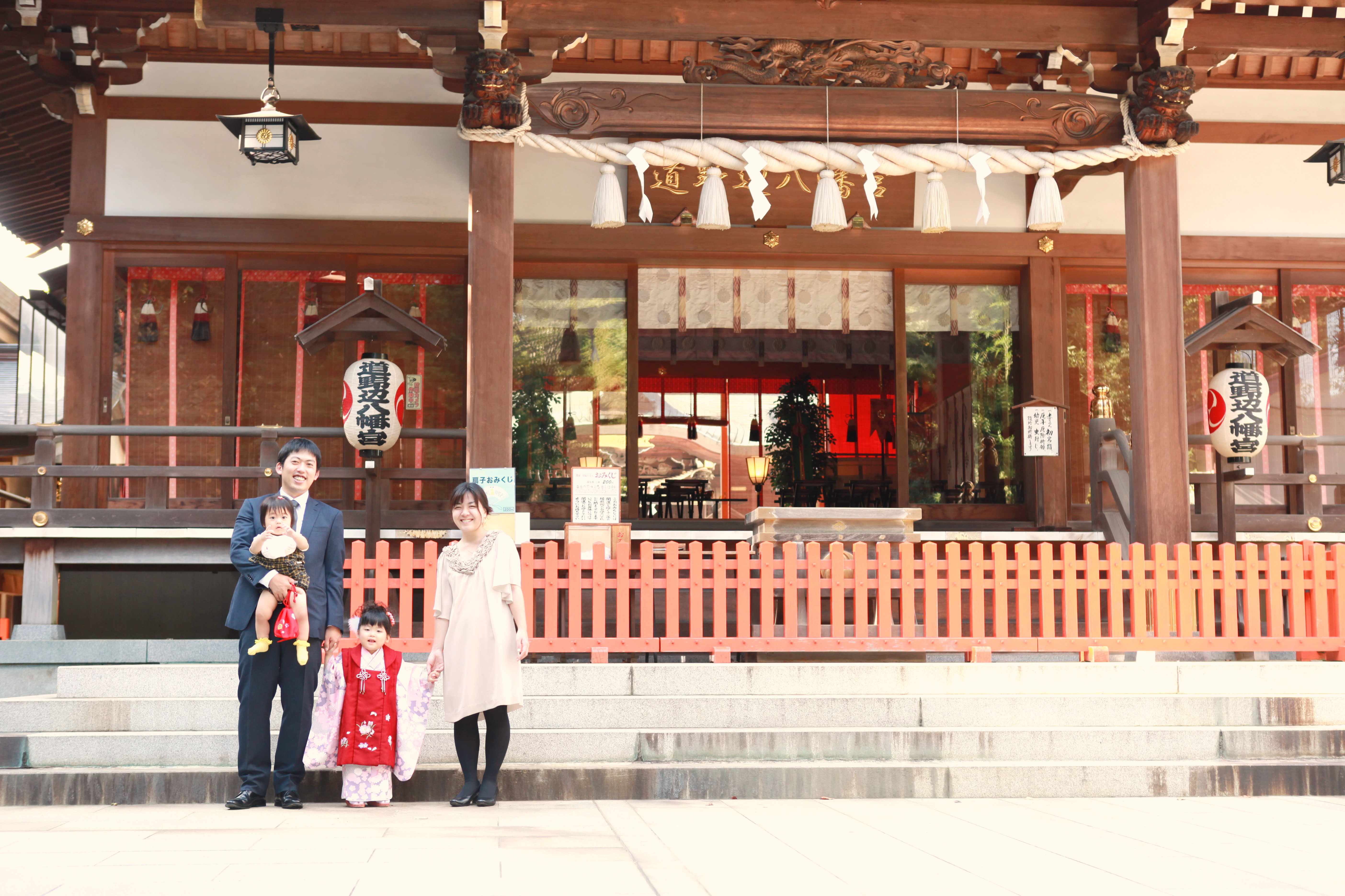七五三神社ロケーション撮影
