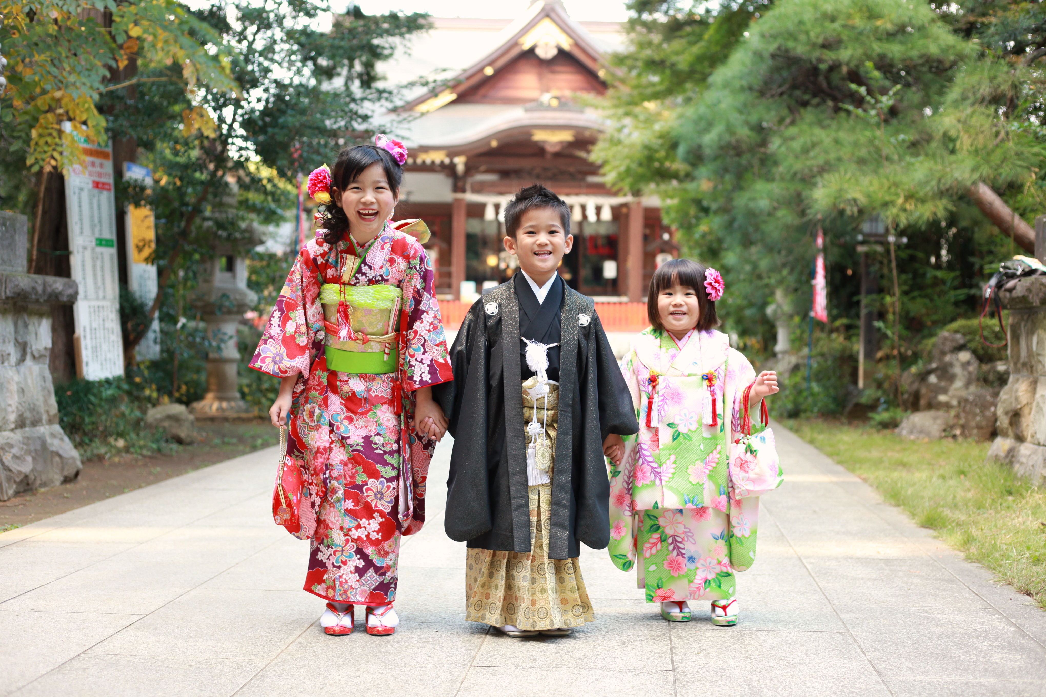 七五三神社ロケーション撮影