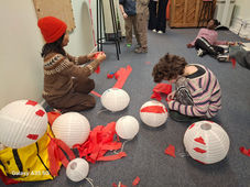 Valentines Party Preparations