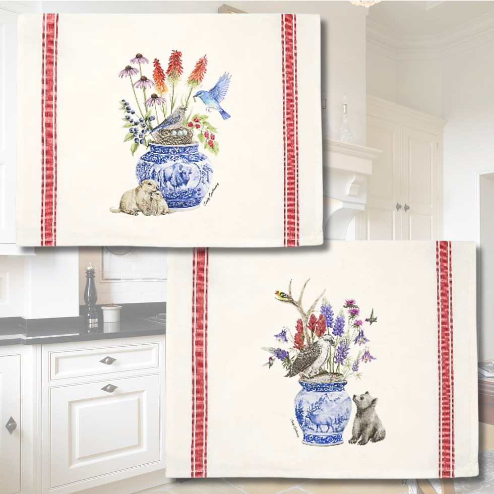 Thumbnail: 'Jenny Lake' Kitchen Towels