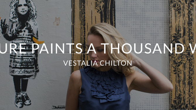 'A Picture Paints A Thousand Words' Q&A with Vestalia Chilton