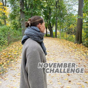 NOVEMBER-CHALLENGE – Jeden Tag 30 Minuten spazieren gehen & warum regelmäßige Herausforderungen so wichtig sind!