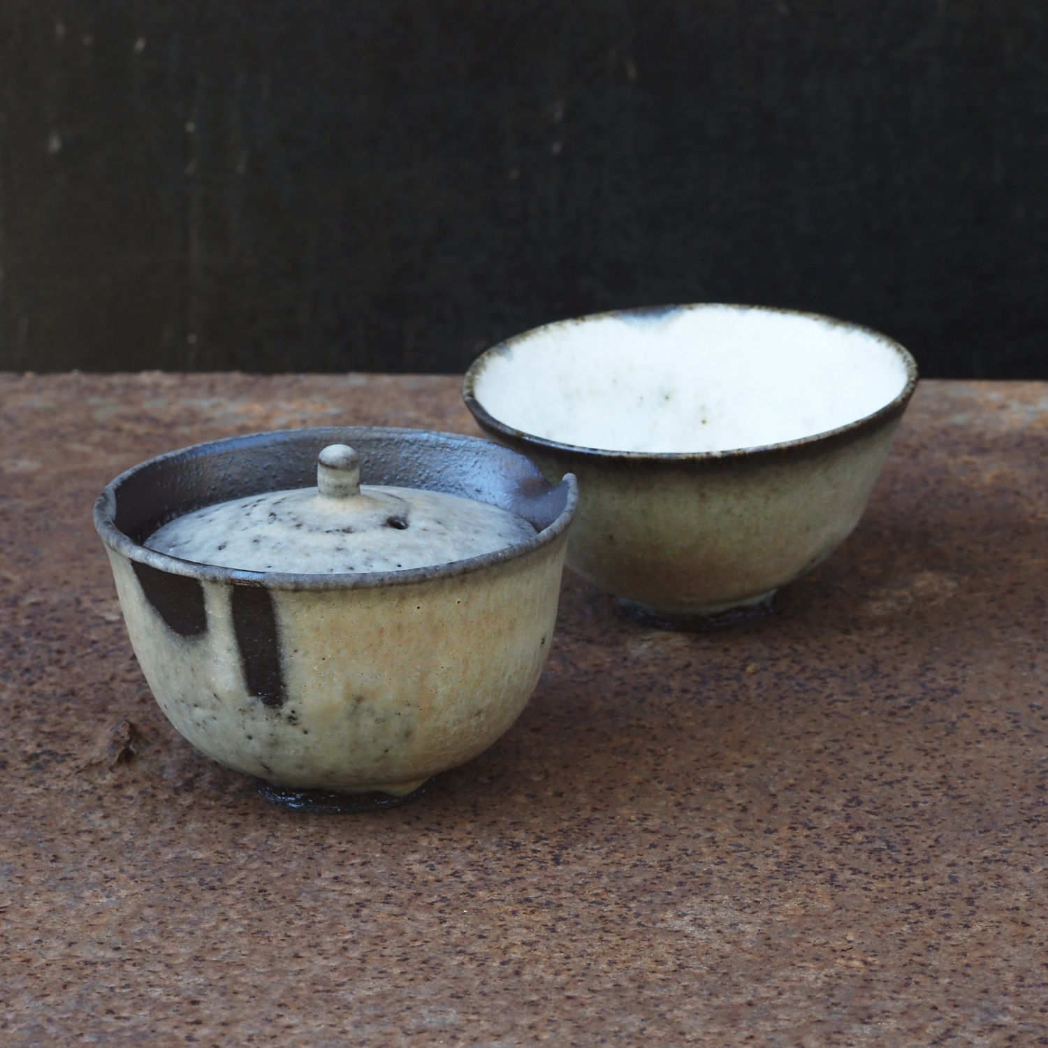 Set of Shiboridashi with One Bowl