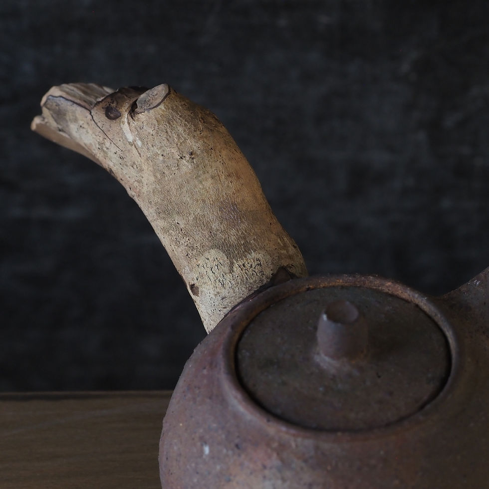 Thumbnail: Small Teapot with Wooden Handle