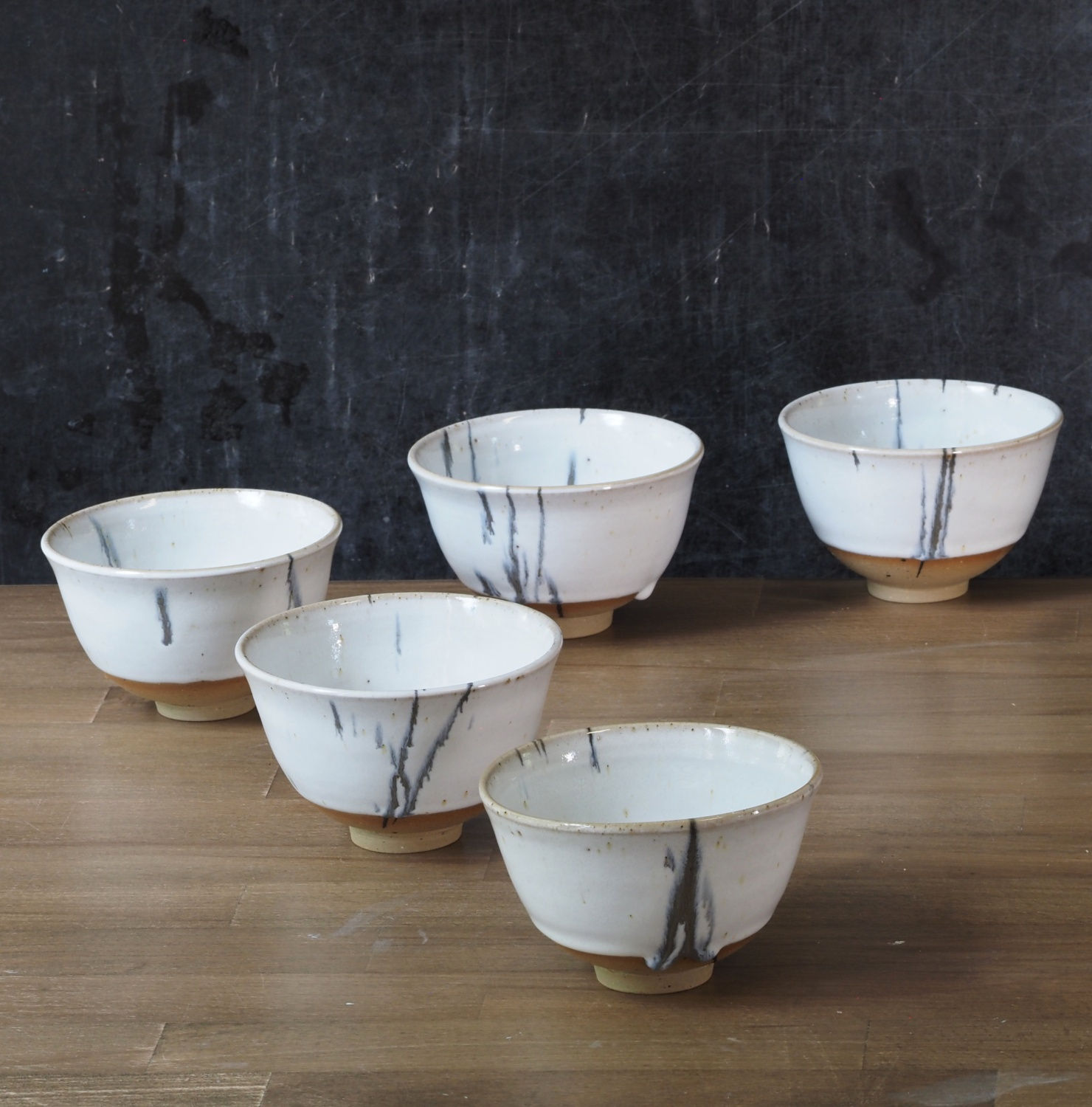 Set of Five Bowls
