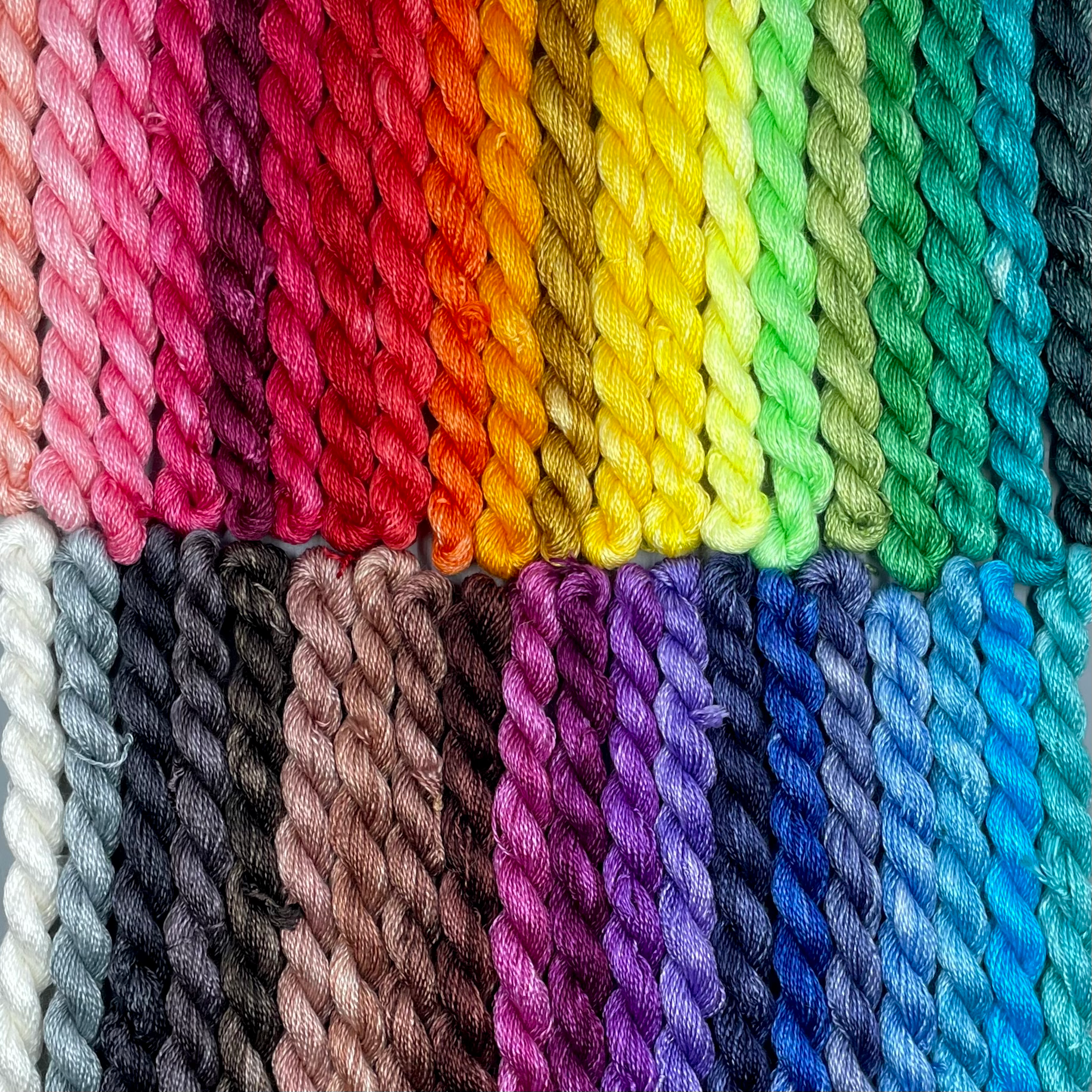 Embroidery Threads Complete Set of 41