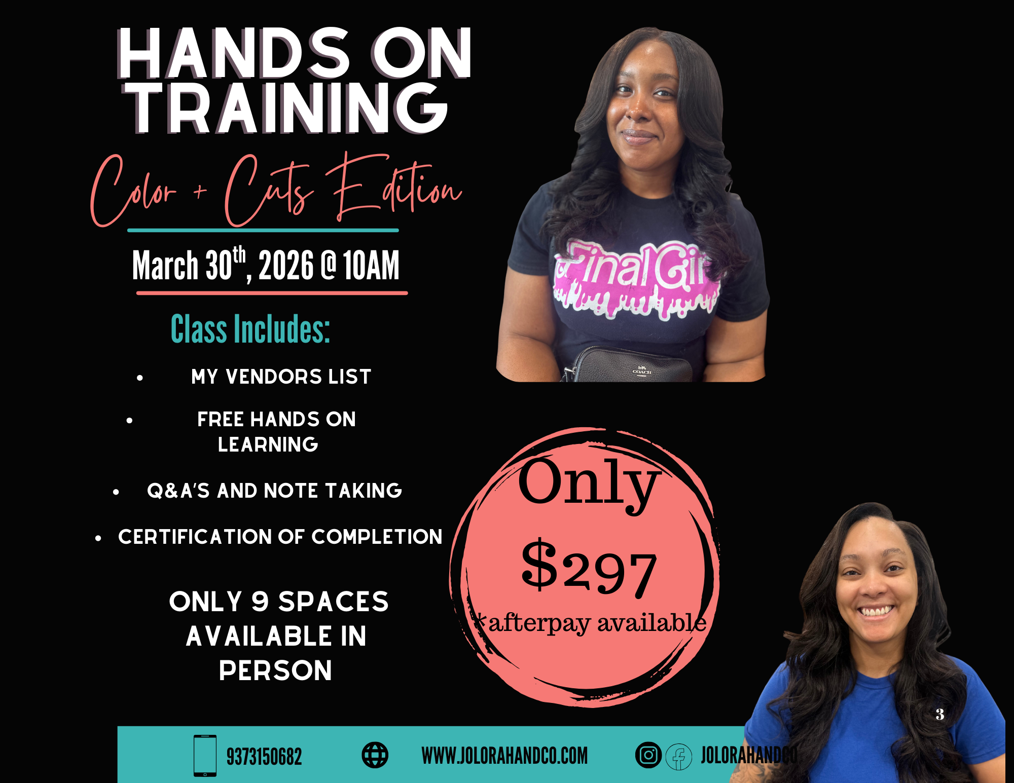 Color and Cut Hands-on Training