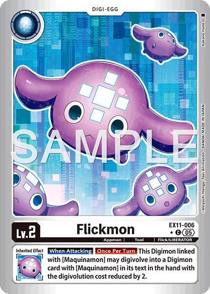 Flickmon (Limited Foil) - Dawn of Liberator (EX-11)