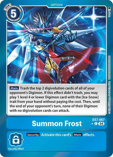 Summon Frost (Foil) EX7