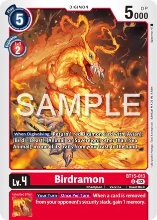 Birdramon BT15