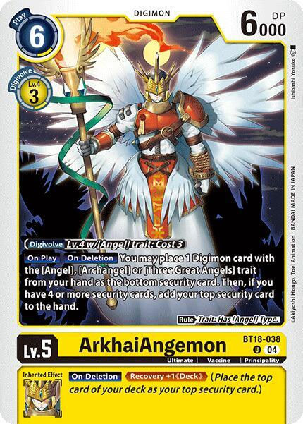 ArkhaiAngemon BT18