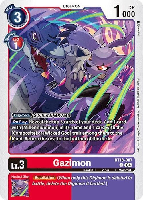 Gazimon BT18
