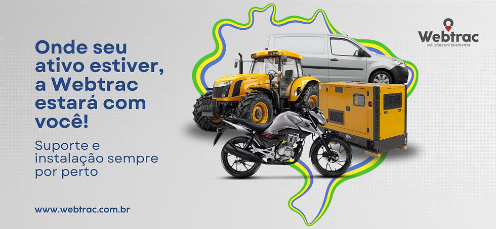 Onde seu ativo estiver, a Webtrac estará com você!