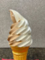 Soft Chocolate and Vanilla Twist Ice Cream