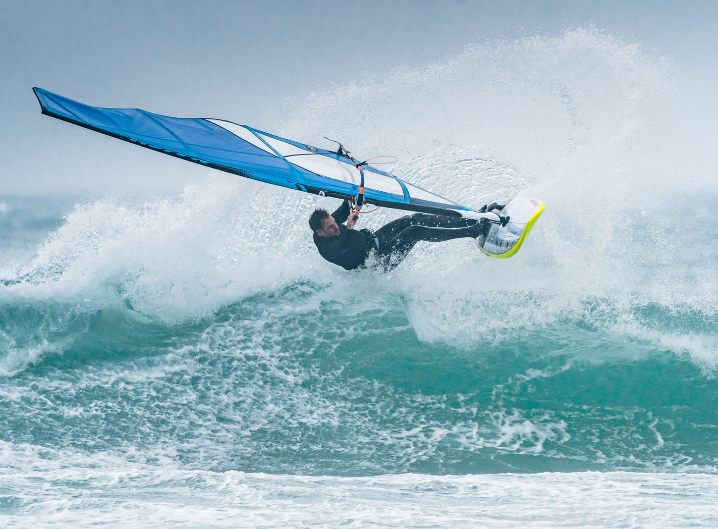 Jan Sleigh Windsurfing Mexicos Gwithian off the lip