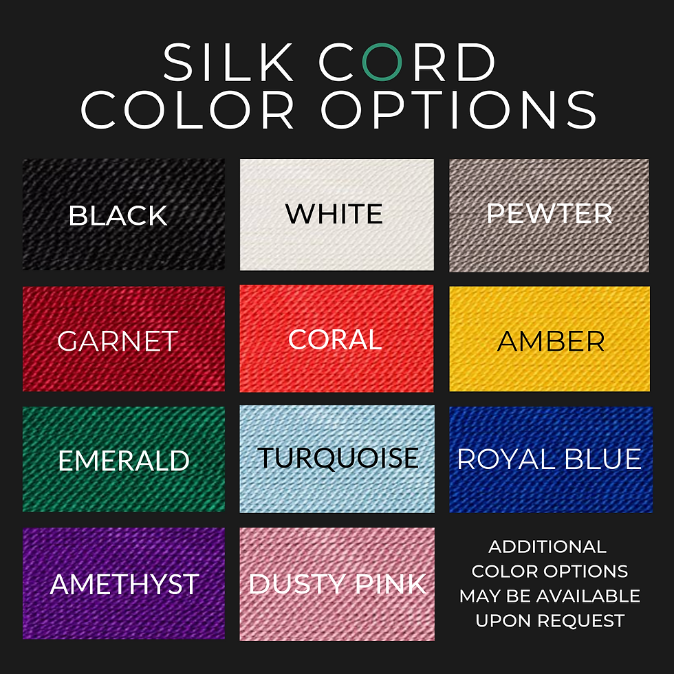 Thumbnail: ONYX STYLE Silk Cord Bracelets