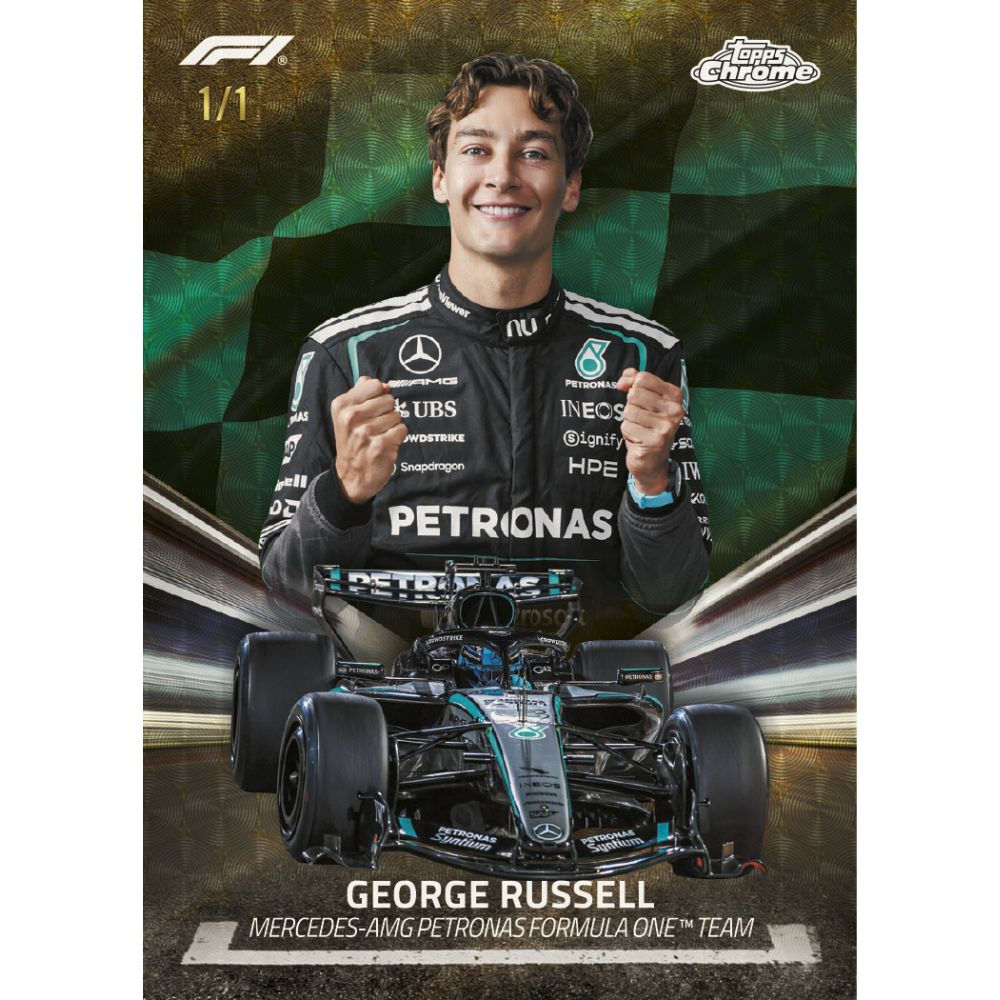 2026 Topps Chrome F1 Racing Hobby Box