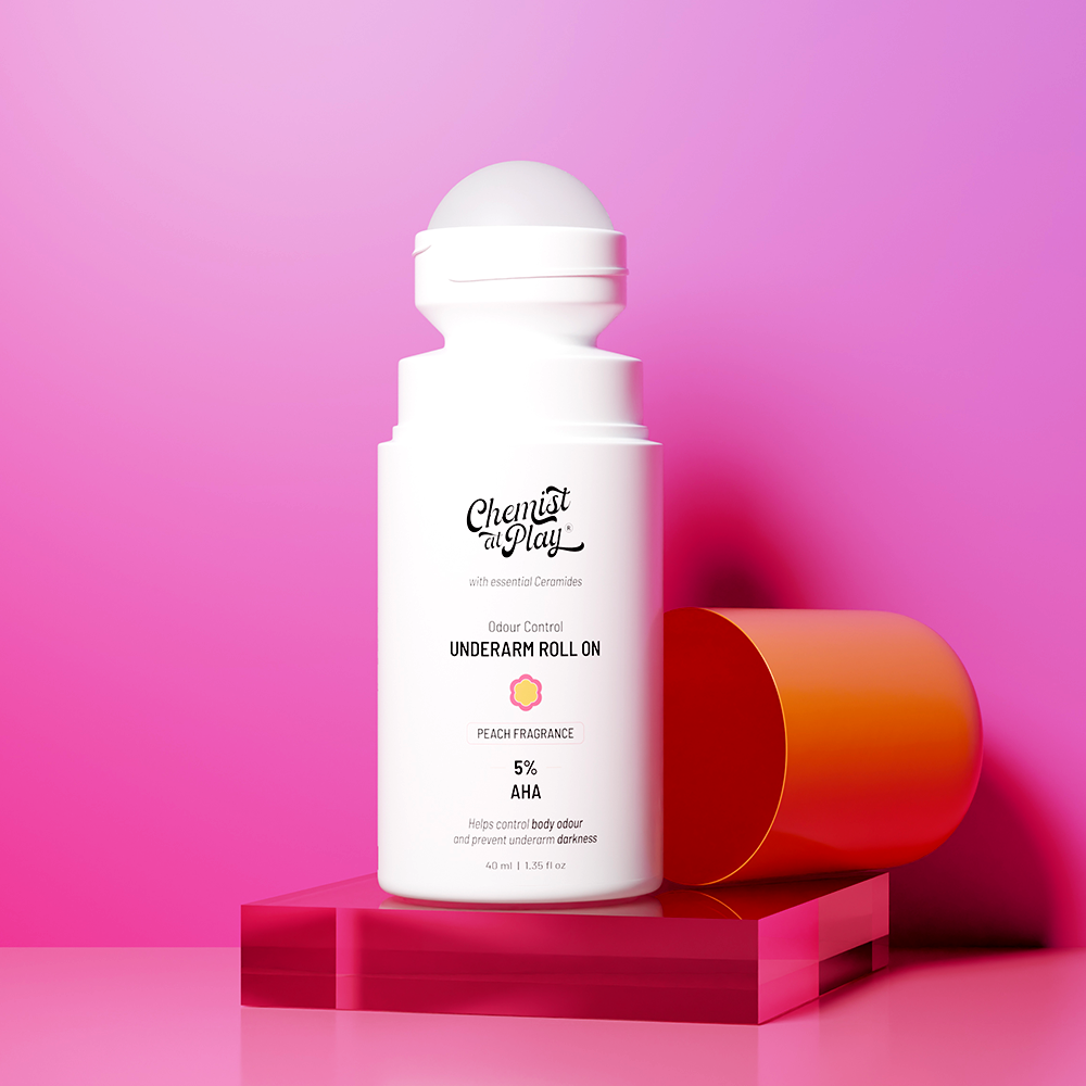 UNDERAM ROLL ON PEACH FRAGRANCE